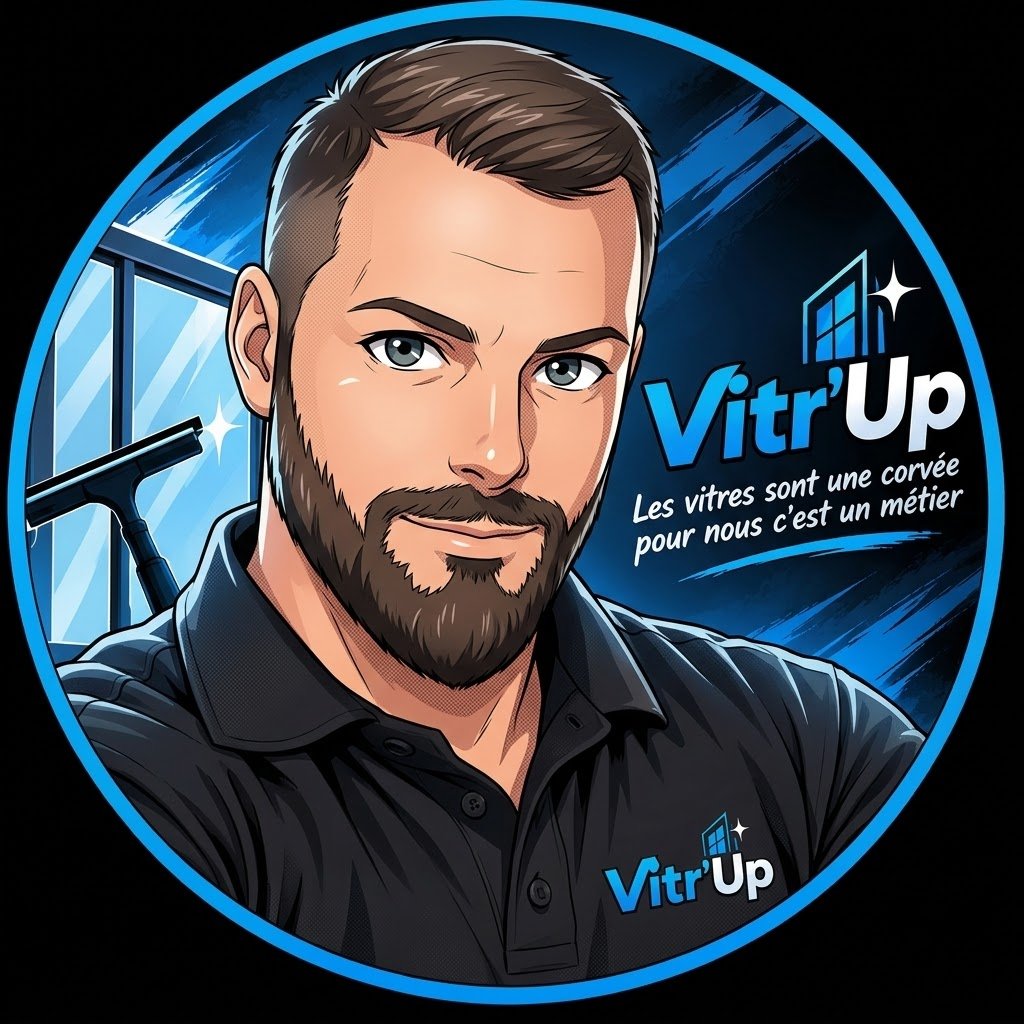 Roger Haefflinger, fondateur de Vitr’Up, nettoyage de vitres à Sausheim et dans le Haut-Rhin